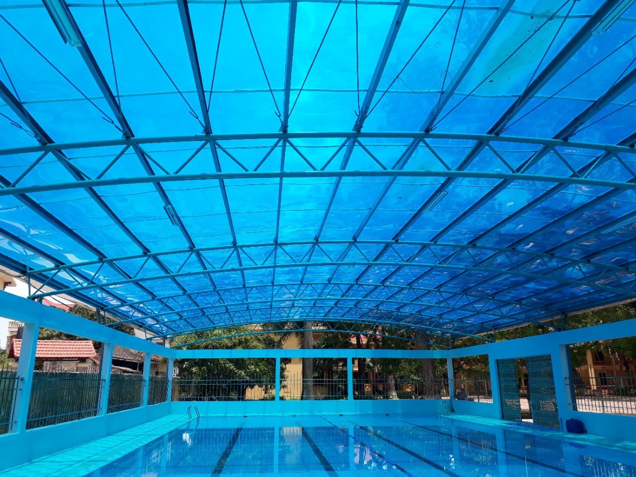 CÔNG TRÌNH BỂ BƠI TRƯỜNG THCS SONG HỒ - THUẬN THÀNH - BẮC NINH